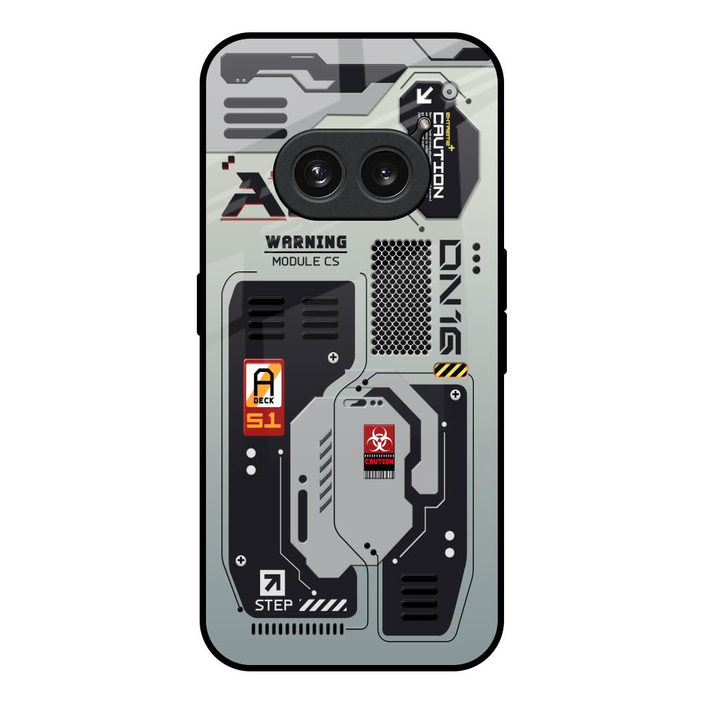 Techno Vibes Nothing Phone 2a Plus Glass Back Cover Online