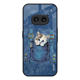 Kitty In Pocket Nothing Phone 2a Plus Glass Back Cover Online