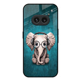 Adorable Baby Elephant Nothing Phone 2a Plus Glass Back Cover Online