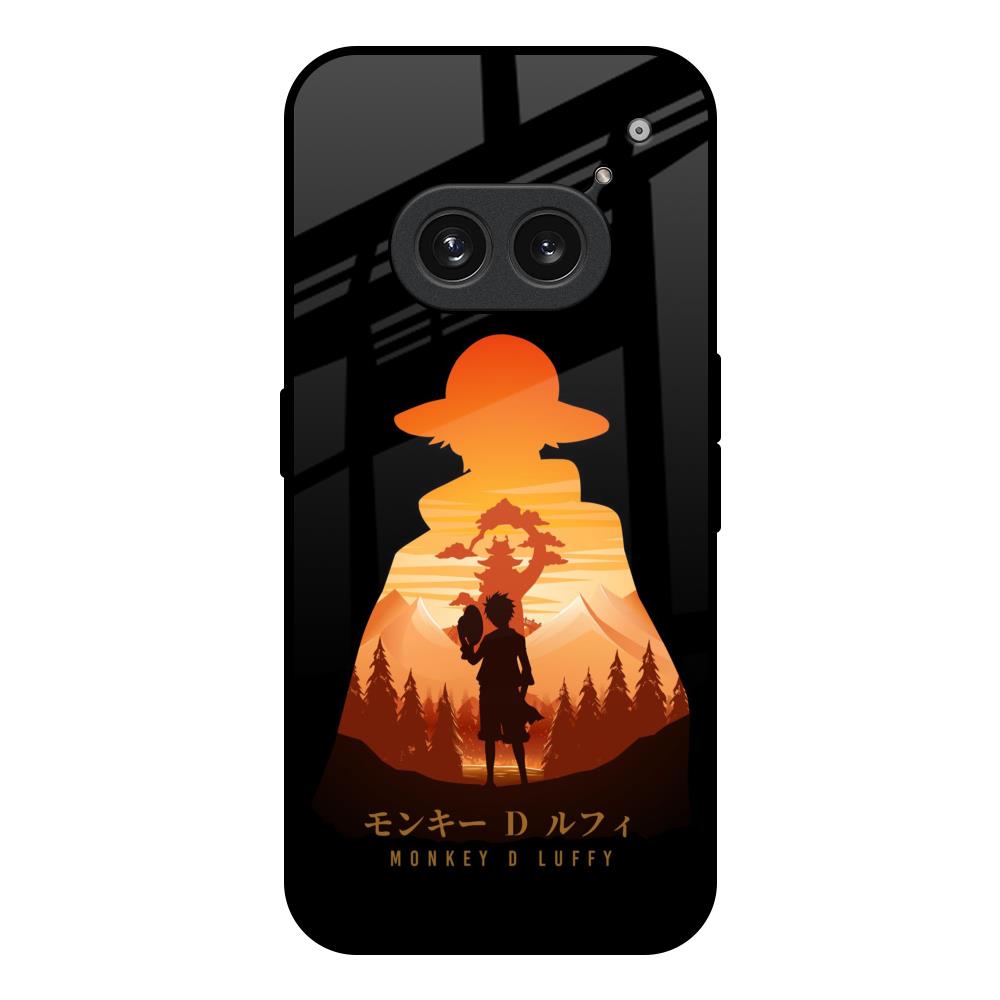 Luffy One Piece Nothing Phone 2a Plus Glass Back Cover Online