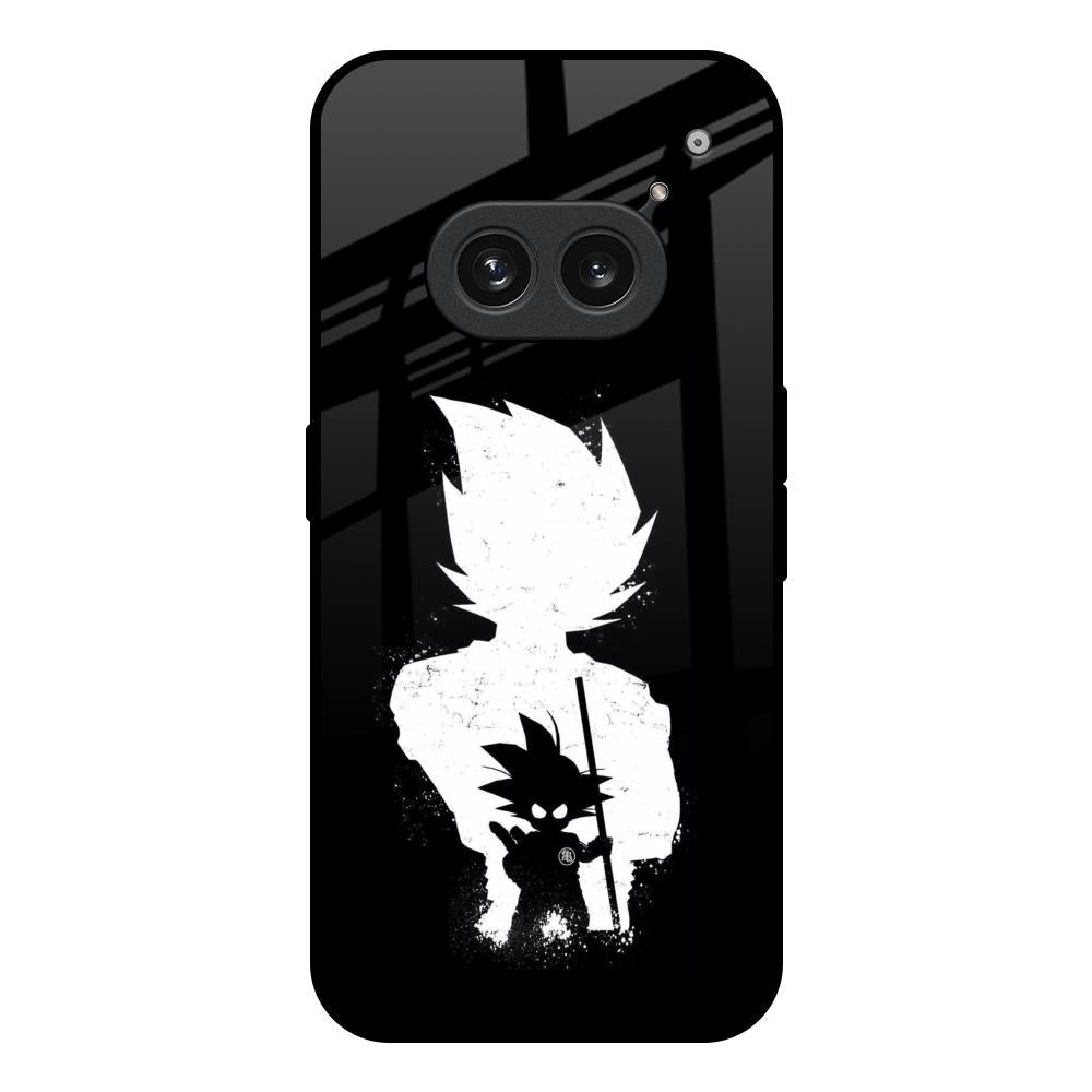 Monochrome Goku Nothing Phone 2a Plus Glass Back Cover Online