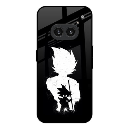 Monochrome Goku Nothing Phone 2a Plus Glass Back Cover Online