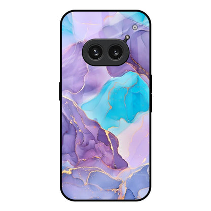 Alcohol ink Marble Nothing Phone 2a Plus Glass Back Cover Online