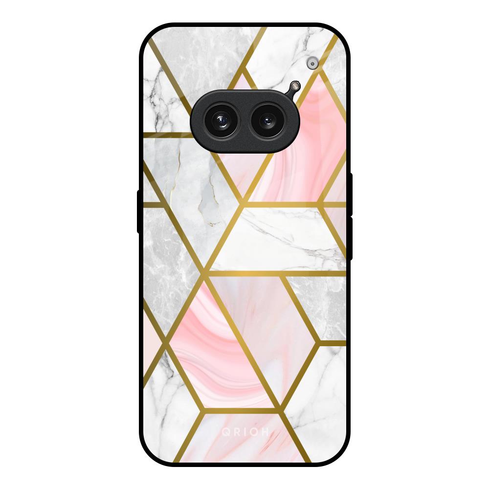 Geometrical Marble Nothing Phone 2a Plus Glass Back Cover Online
