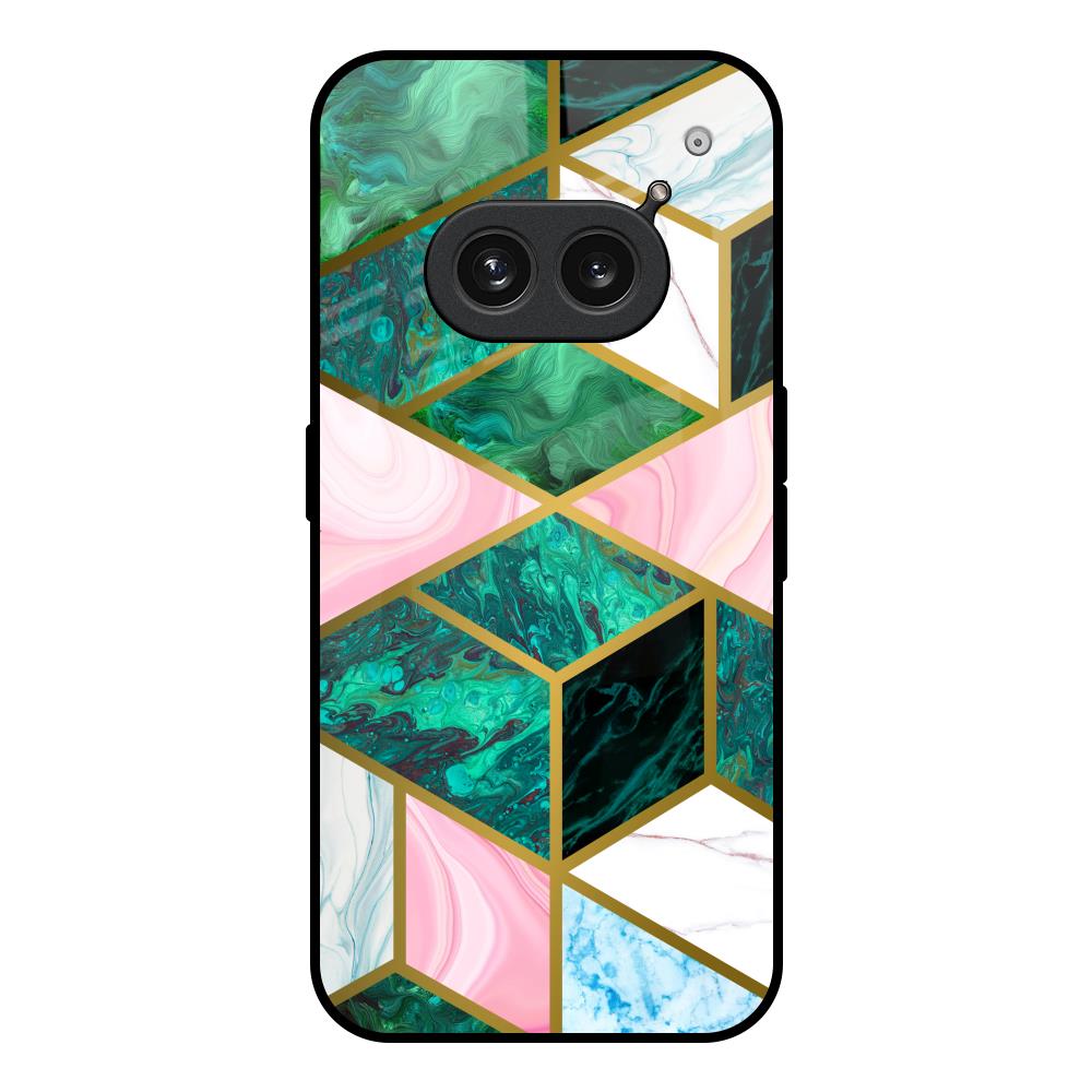 Seamless Green Marble Nothing Phone 2a Plus Glass Back Cover Online
