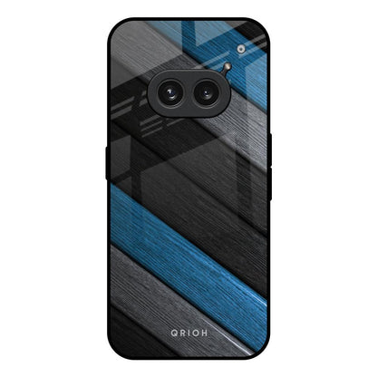 Multicolor Wooden Effect Nothing Phone 2a Plus Glass Back Cover Online