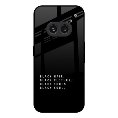 Black Soul Nothing Phone 2a Plus Glass Back Cover Online