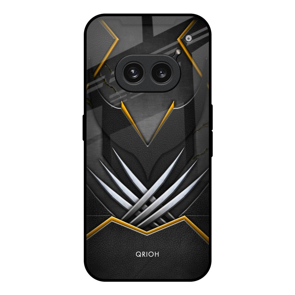 Black Warrior Nothing Phone 2a Plus Glass Back Cover Online