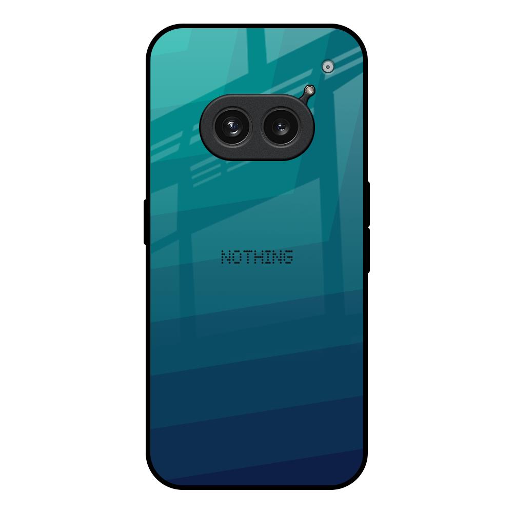 Green Triangle Pattern Nothing Phone 2a Plus Glass Back Cover Online