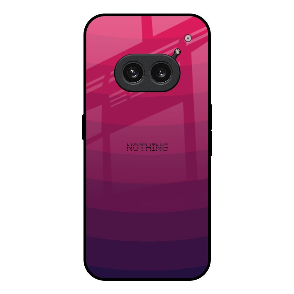Wavy Pink Pattern Nothing Phone 2a Plus Glass Back Cover Online