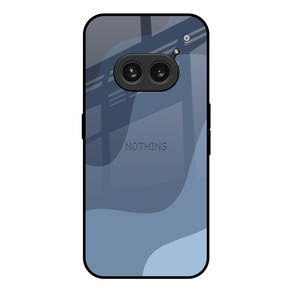 Navy Blue Ombre Nothing Phone 2a Plus Glass Back Cover Online