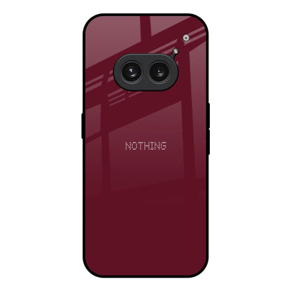 Classic Burgundy Nothing Phone 2a Plus Glass Back Cover Online