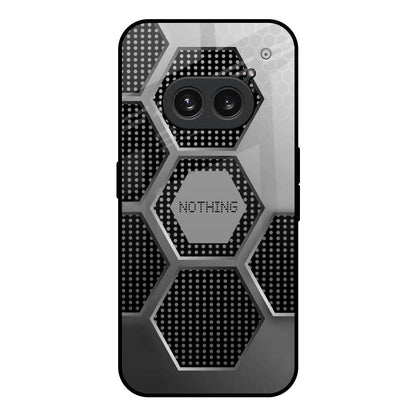 Hexagon Style Nothing Phone 2a Plus Glass Back Cover Online