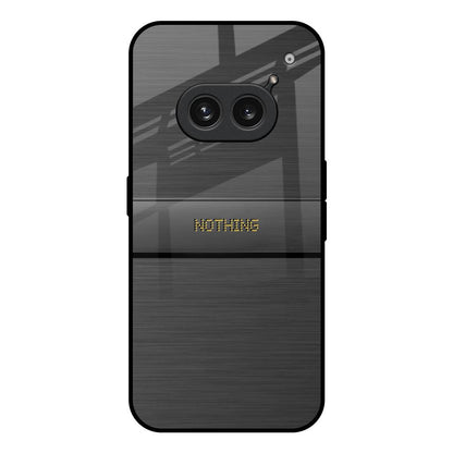Grey Metallic Glass Nothing Phone 2a Plus Glass Back Cover Online