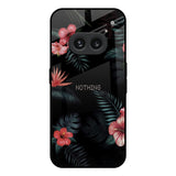 Tropical Art Flower Nothing Phone 2a Plus Glass Back Cover Online