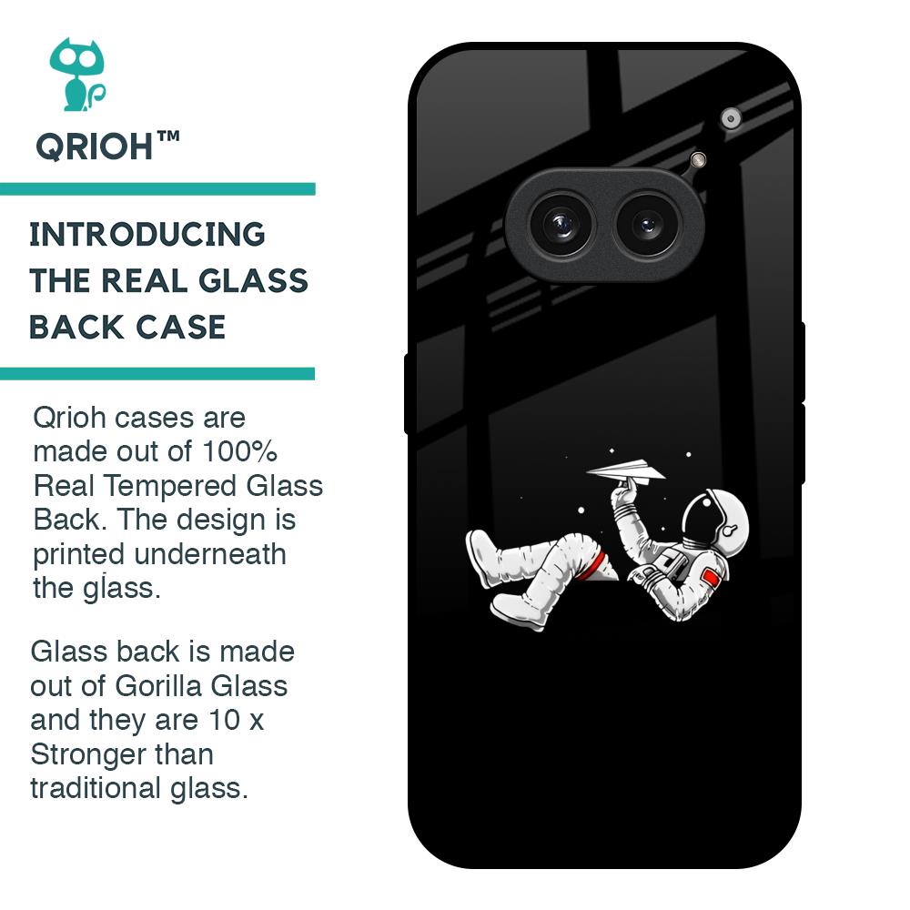 Space Traveller Glass Case for Nothing Phone 2a Plus