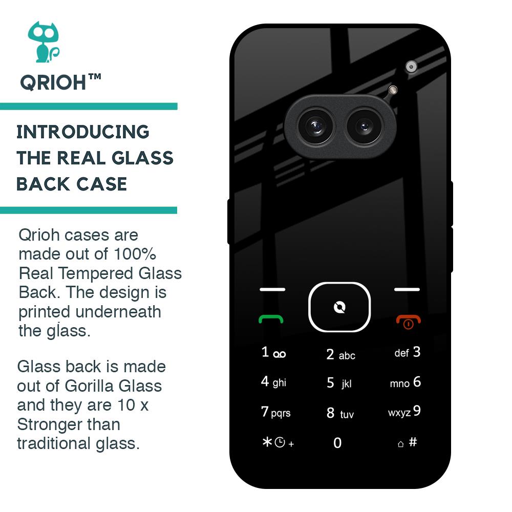 Classic Keypad Pattern Glass Case for Nothing Phone 2a Plus