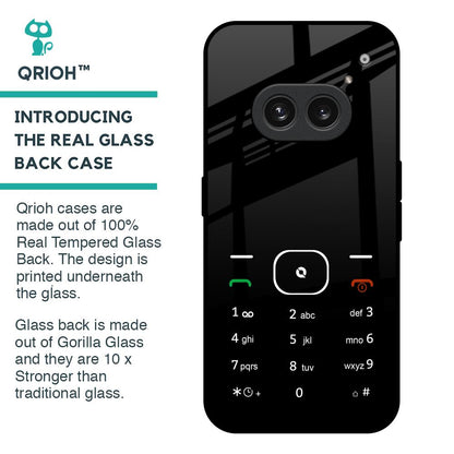 Classic Keypad Pattern Glass Case for Nothing Phone 2a Plus