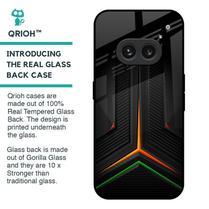 Modern Ultra Chevron Glass Case for Nothing Phone 2a Plus