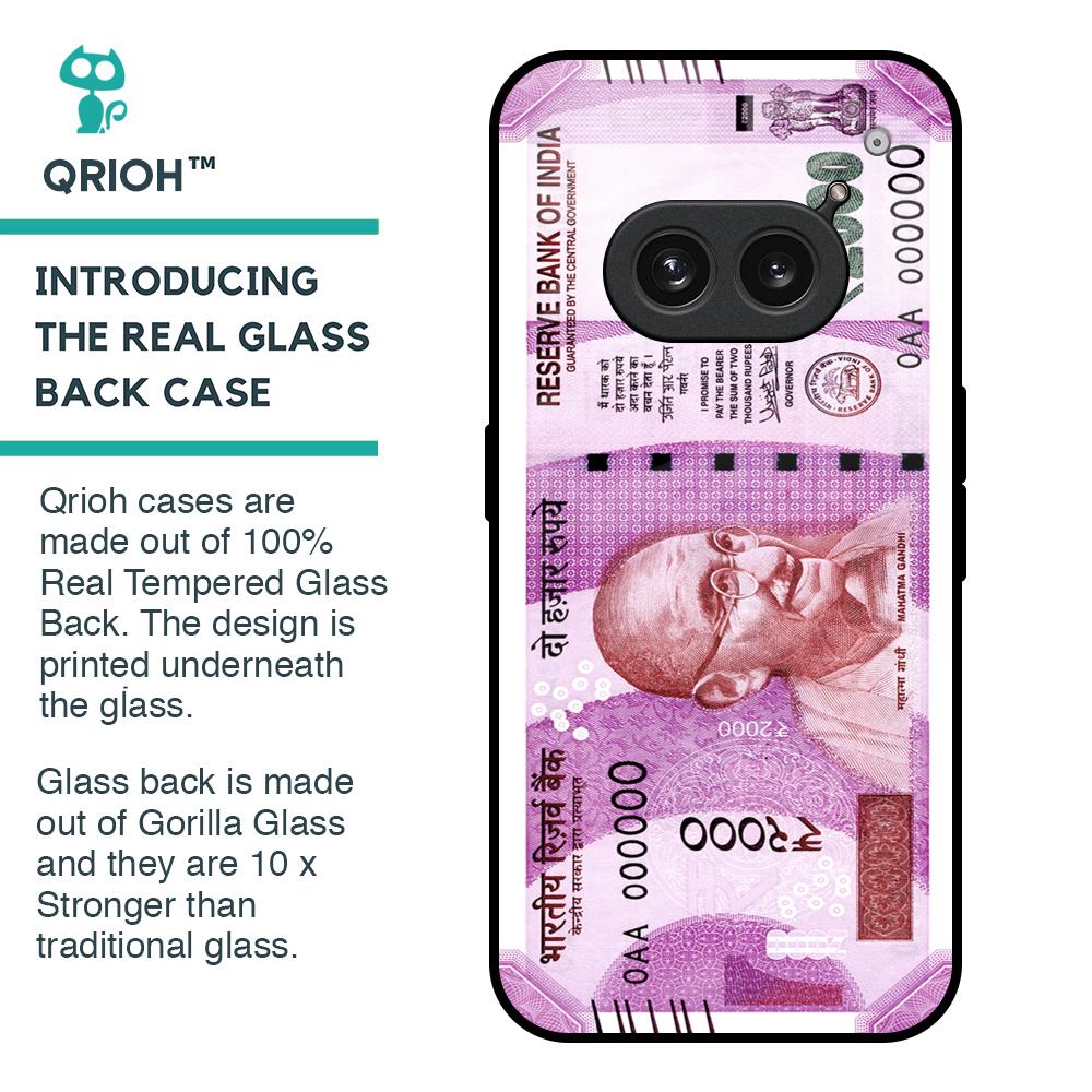 Stock Out Currency Glass Case for Nothing Phone 2a Plus