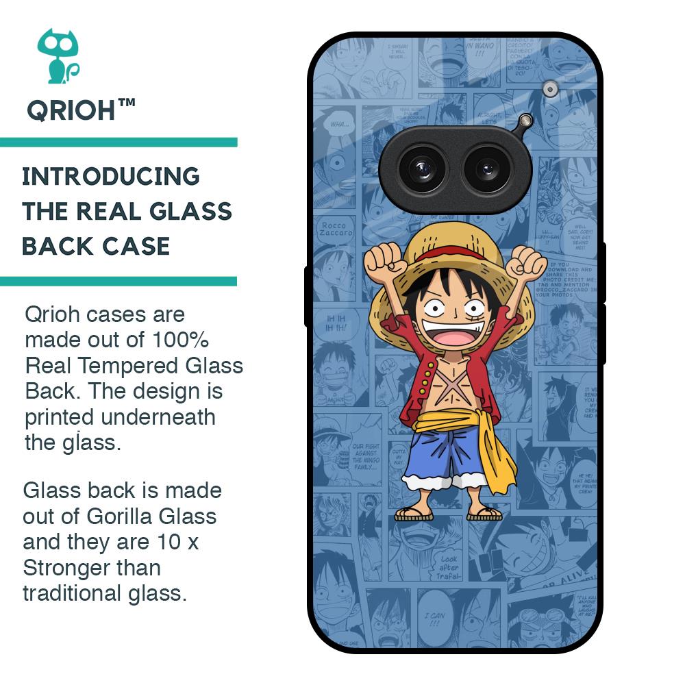 Chubby Anime Glass Case for Nothing Phone 2a Plus