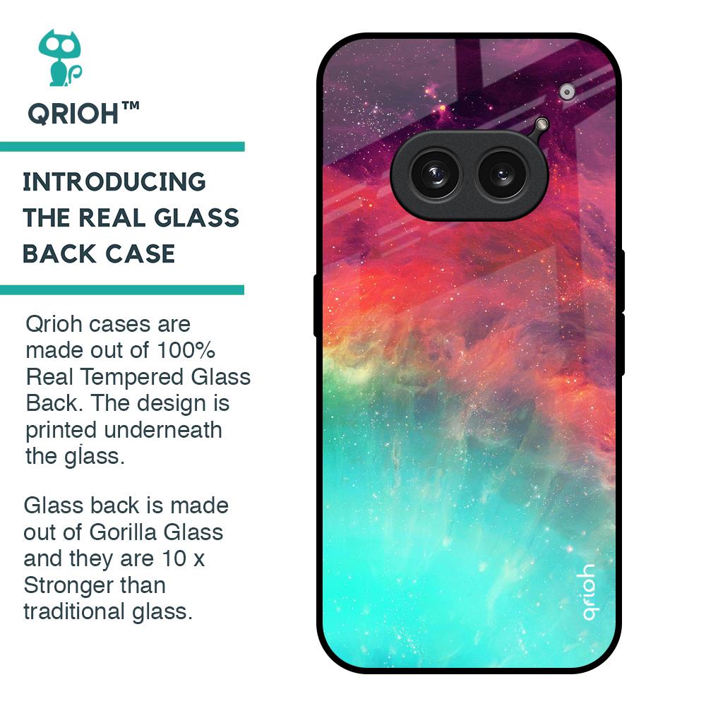Colorful Aura Glass Case for Nothing Phone 2a Plus