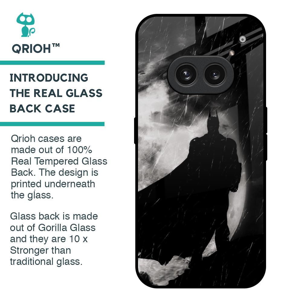 Dark Warrior Hero Glass Case for Nothing Phone 2a Plus