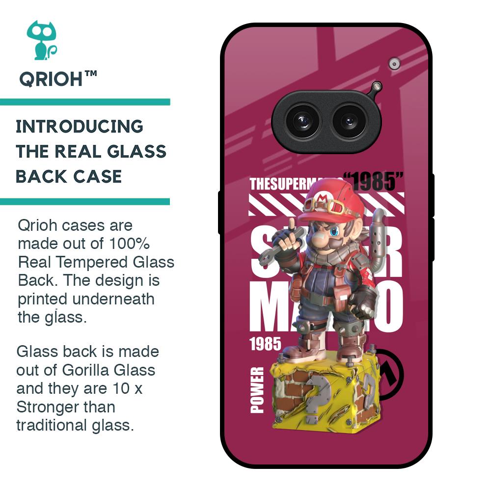 Gangster Hero Glass Case for Nothing Phone 2a Plus