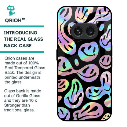 Acid Smile Glass Case for Nothing Phone 2a Plus