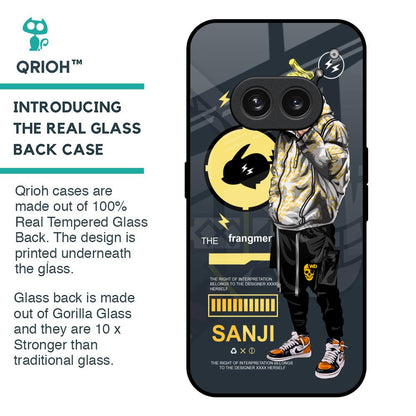 Cool Sanji Glass Case for Nothing Phone 2a Plus