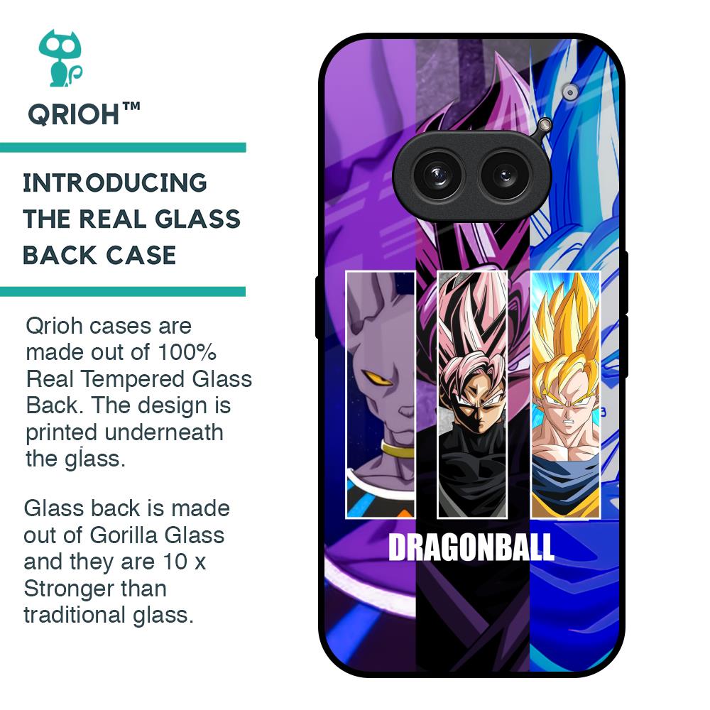 DGBZ Glass Case for Nothing Phone 2a Plus