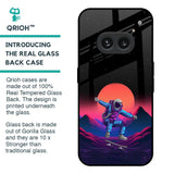Retro Astronaut Glass Case for Nothing Phone 2a Plus