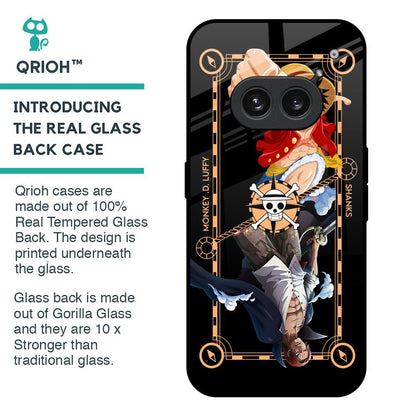 Shanks & Luffy Glass Case for Nothing Phone 2a Plus