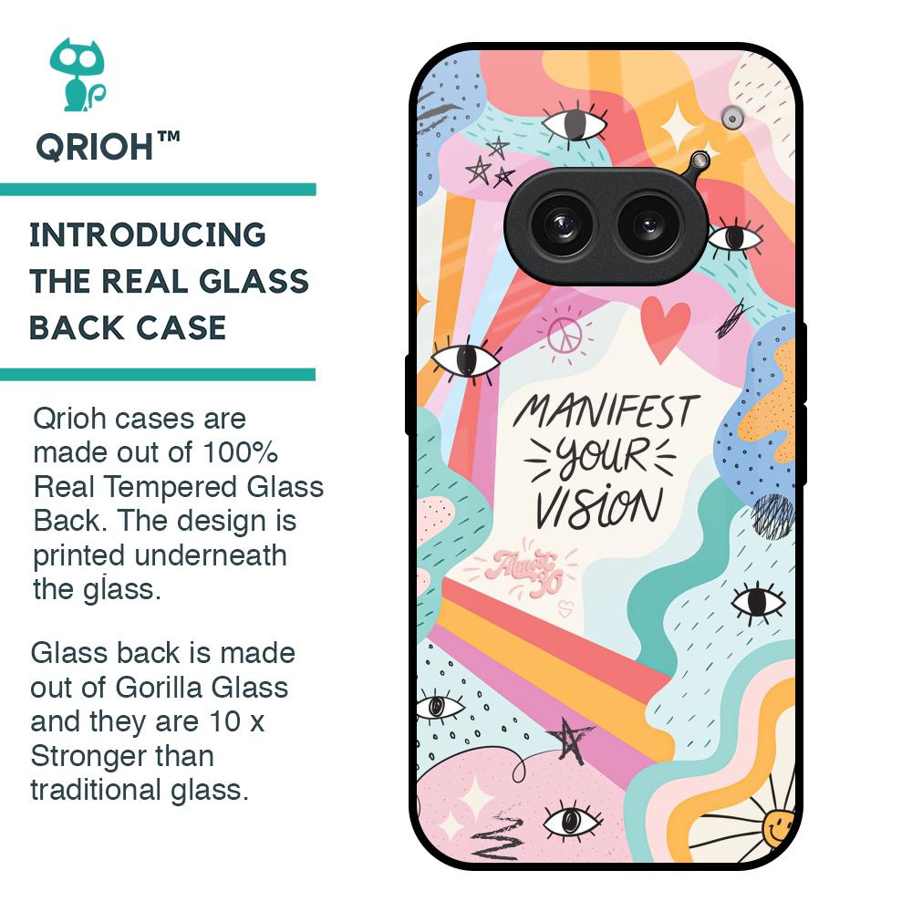 Vision Manifest Glass Case for Nothing Phone 2a Plus