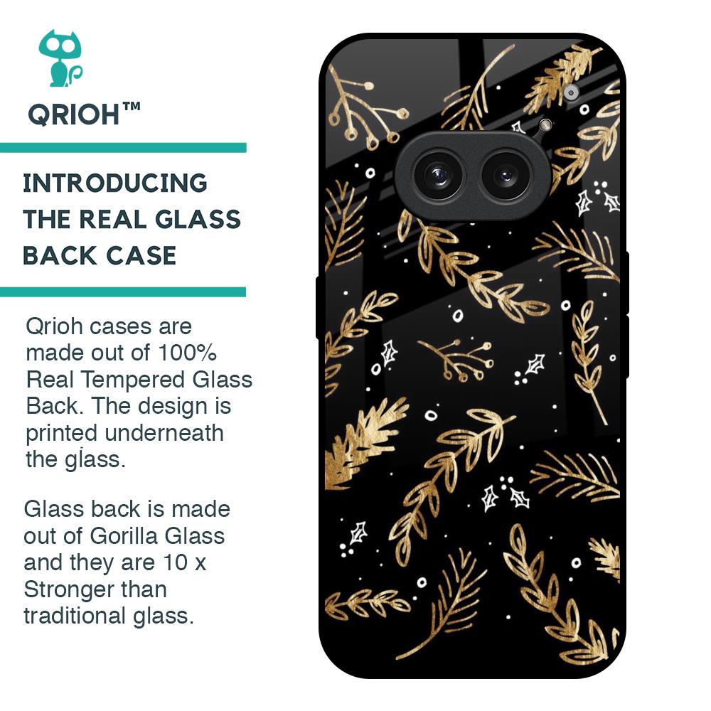 Autumn Leaves Glass Case for Nothing Phone 2a Plus