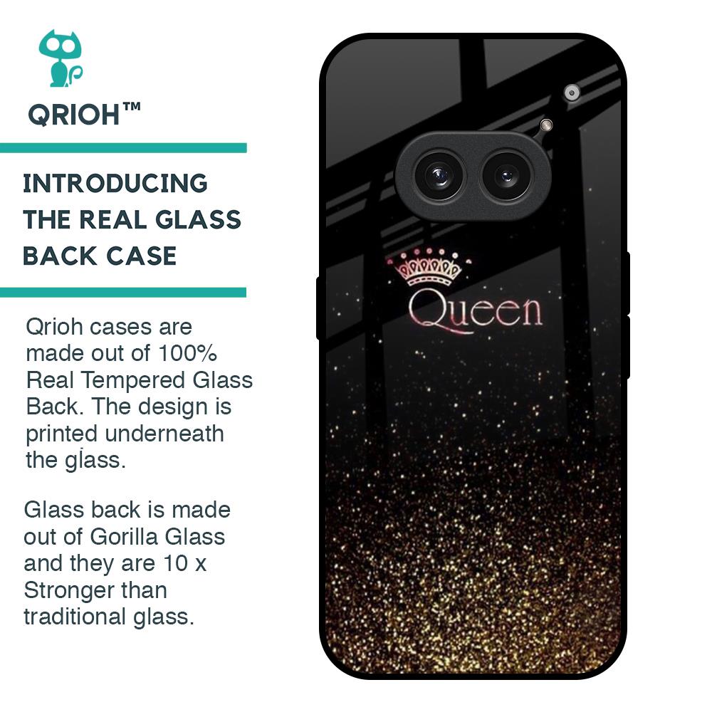 I Am The Queen Glass Case for Nothing Phone 2a Plus