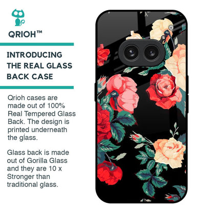 Floral Bunch Glass Case For Nothing Phone 2a Plus