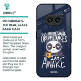 Struggling Panda Glass Case for Nothing Phone 2a Plus