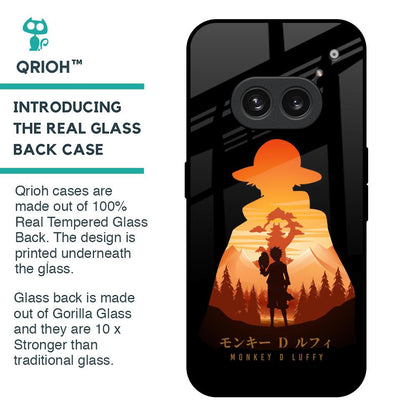 Luffy One Piece Glass Case for Nothing Phone 2a Plus