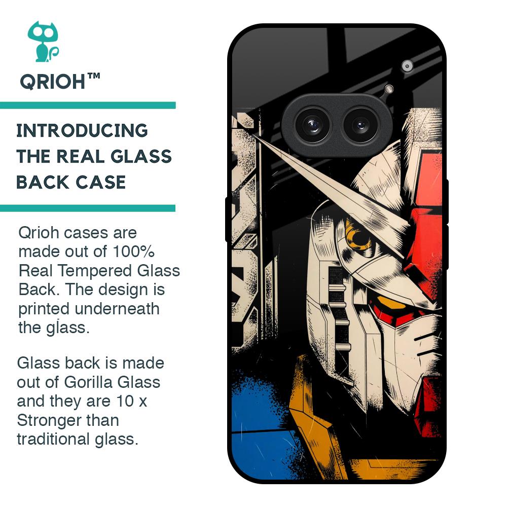 Transformer Art Glass Case for Nothing Phone 2a Plus