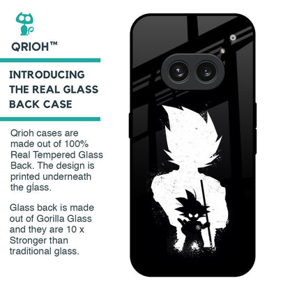 Monochrome Goku Glass Case for Nothing Phone 2a Plus