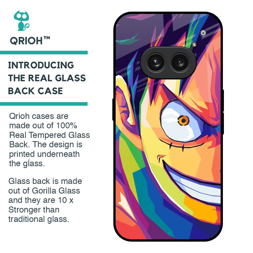 Monkey Wpap Pop Art Glass Case for Nothing Phone 2a Plus