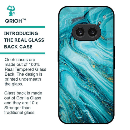 Ocean Marble Glass Case for Nothing Phone 2a Plus