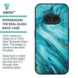 Ocean Marble Glass Case for Nothing Phone 2a Plus