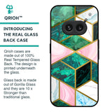 Seamless Green Marble Glass Case for Nothing Phone 2a Plus