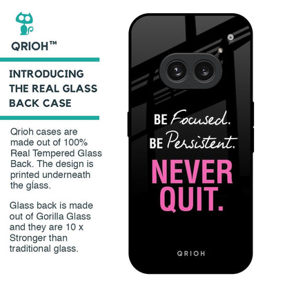 Be Focused Glass Case for Nothing Phone 2a Plus
