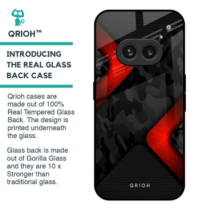 Modern Camo Abstract Glass Case for Nothing Phone 2a Plus