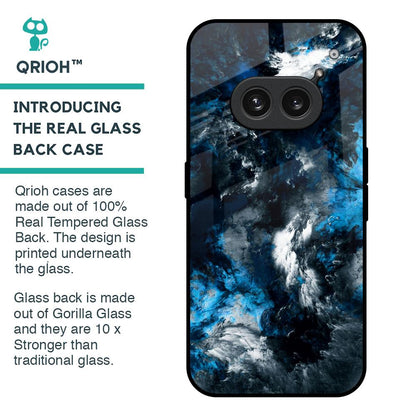 Cloudy Dust Glass Case for Nothing Phone 2a Plus