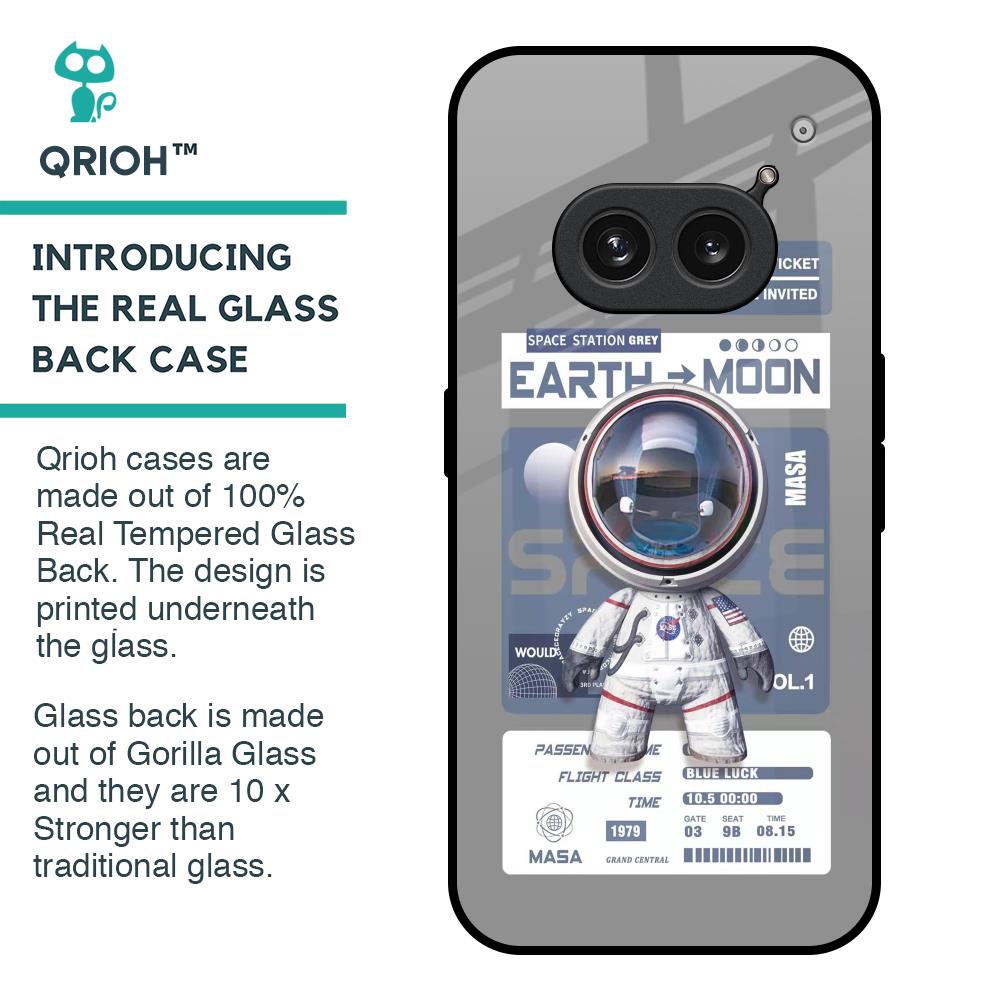 Space Flight Pass Glass Case for Nothing Phone 2a Plus
