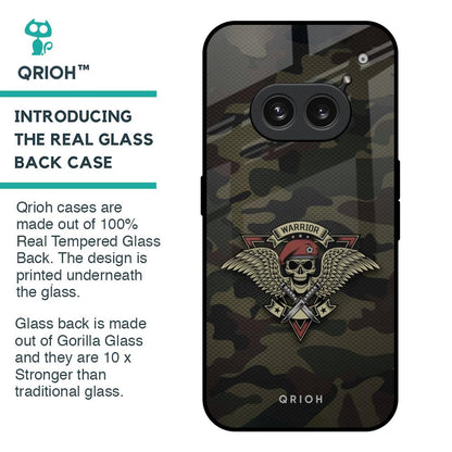 Army Warrior Glass Case for Nothing Phone 2a Plus